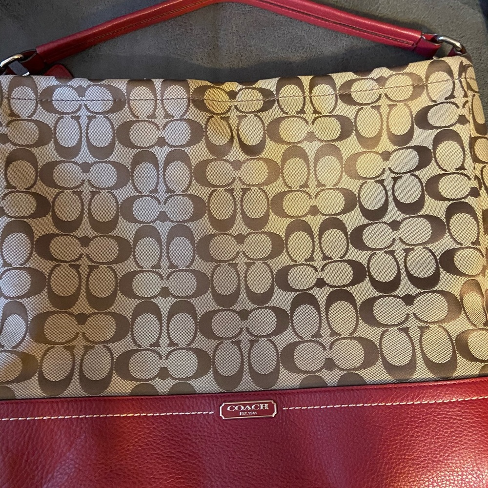 Coach Park Signature Hobo Purse